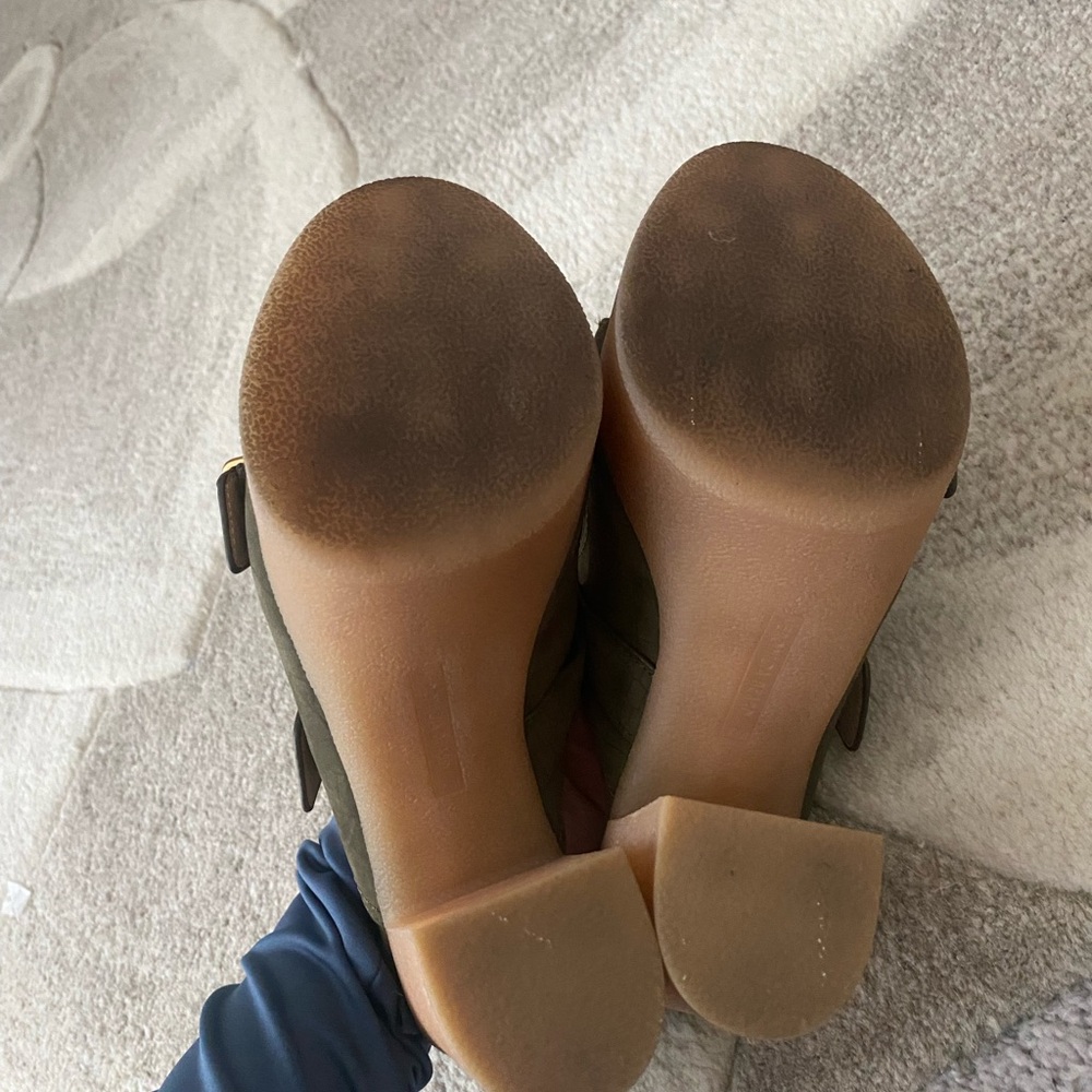 Veronica Beard Garrick Platform Slide Sandal In K… - image 5